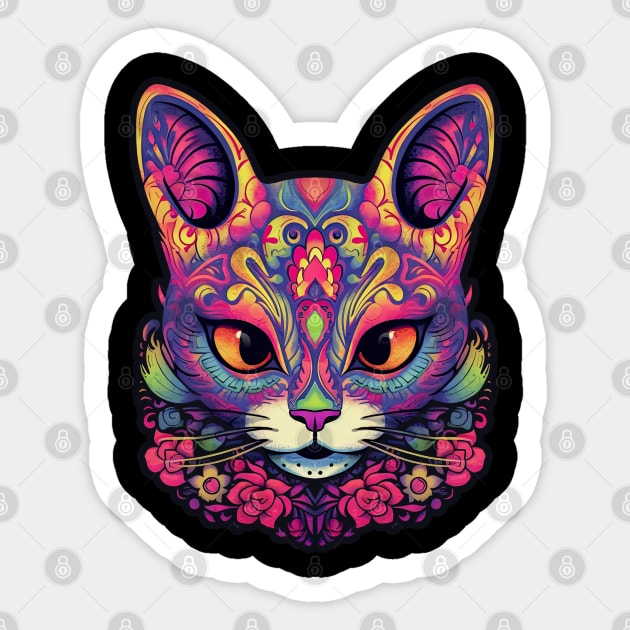 Sugar skull cheap cat bed